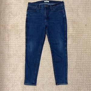 Madewell Dark Blue Skinny Jeans